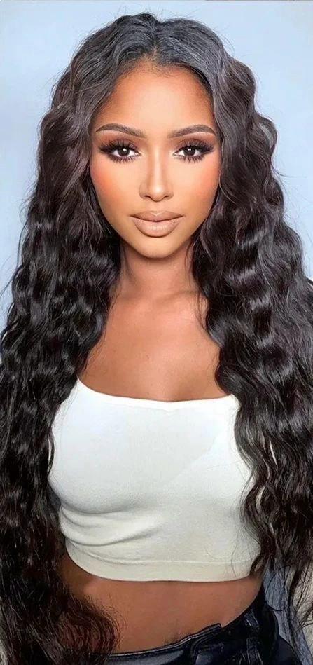 4 x 7 130% Density Closure wig Loose Deep