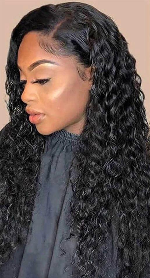 13 x 4 180% Density Lace Front wig Deep Wave