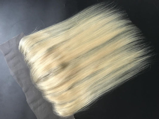 13x6 Single Donor Frontal 613 blonde Straight