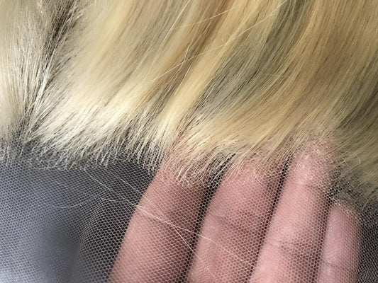 13x6 Single Donor Frontal 613 blonde Straight