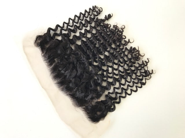 13x4 HD Celebrity Natural Black Deep Wave