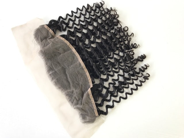 13x4 HD Celebrity Natural Black Deep Wave