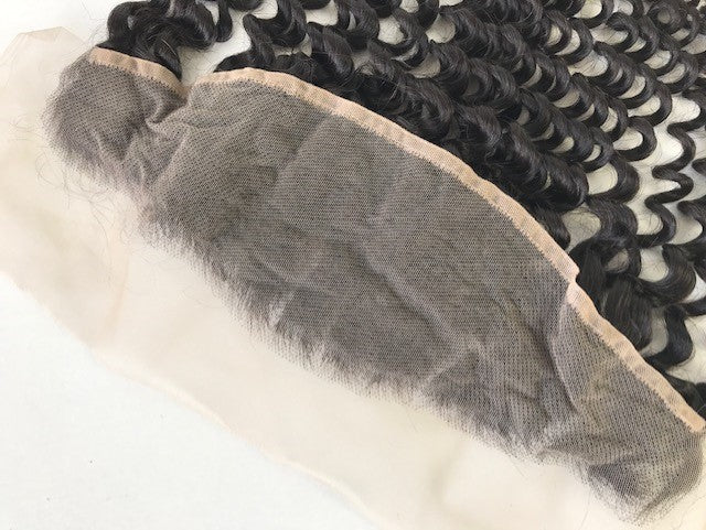 13x4 HD Celebrity Natural Black Deep Wave