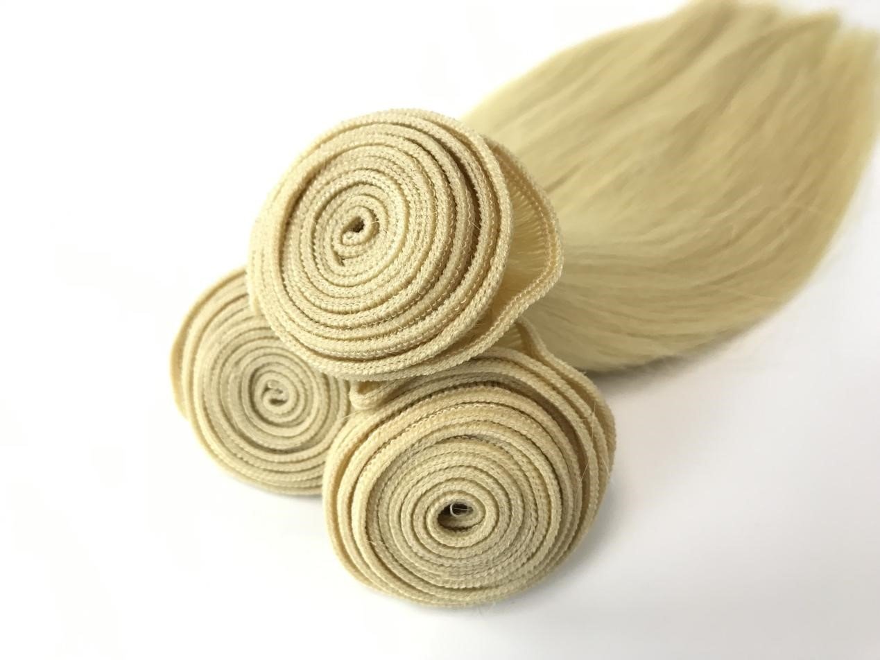 Silver Range Straight 613 Blonde single donor virgin hair