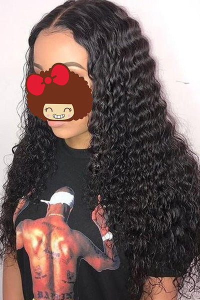 13 x 4 130% Density Lace Front wig Deep Wave