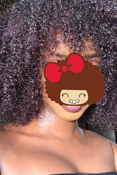 4 x 7 180% Density Closure wig Kinky curl